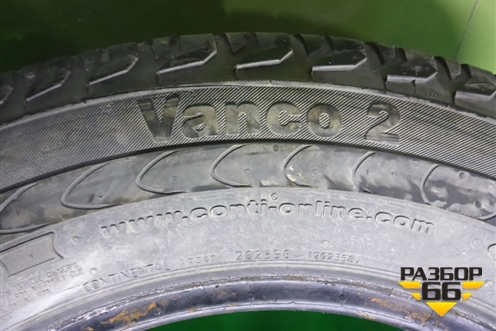 Шина Continental Vanco 2 107/105R 195/75 R16 (Лето)