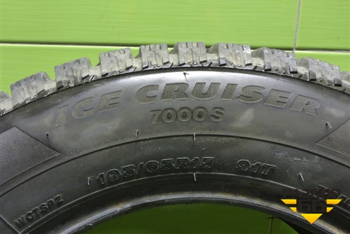 Шина  195/65 R15 (Зима Шипы) (BridgestoneIceCruiser7000) (BRIDGESTONEICECRUISER7000)