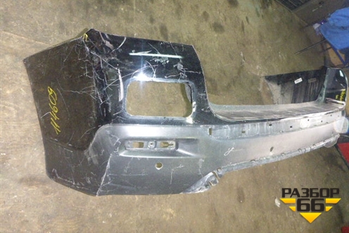 Бампер задний (под парктроник) (5215948170) для Toyota Highlander с 2007-2013г (Хайлендер)