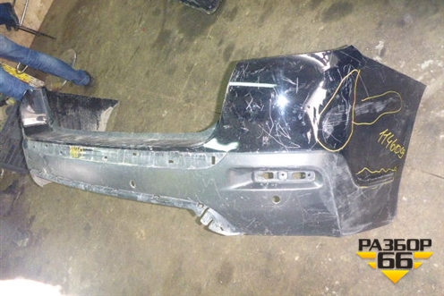Бампер задний (под парктроник) (5215948170) для Toyota Highlander с 2007-2013г (Хайлендер)