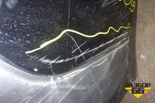 Бампер задний (под парктроник) (5215948170) для Toyota Highlander с 2007-2013г (Хайлендер)