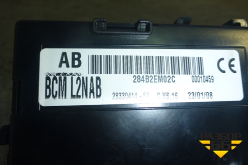 Блок комфорта (284B2EM02C) для Nissan Note (Е11) с 2005-2013г