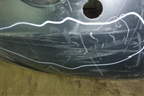 Бампер задний (под парктроник) (85022JD00H) для Nissan Qashqai (J10E) с 2006-2013г (Кашкай)