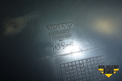 Накладка внутренняя (салонная под торпедо) (20372203) для Volvo  TRUCK FH с 2002-2008г