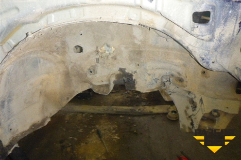 Лонжерон передний правый (13173394) для Opel Astra H с 2004-2015г