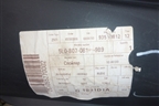 Юбка переднего бампера (до 2014г) (5L0807061) для Skoda Yeti с 2009г