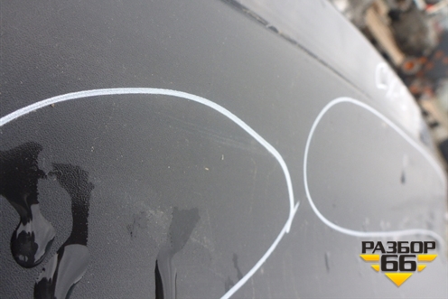 Бампер задний (под парктроник) (KD4750221) для Mazda CX 5 с 2012-2016г (СХ5)