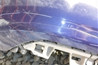 Бампер задний (под парктроник) для Peugeot 208 с 2012-2019г