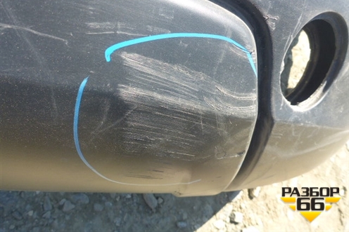 Бампер задний (85022JD00H) для Nissan Qashqai (J10E) с 2006-2013г