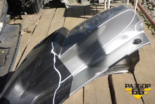 Бампер задний (под парктроник) (85022JU14H) для Nissan X-Trail (Т31) с 2007-2014г (Хтраил)