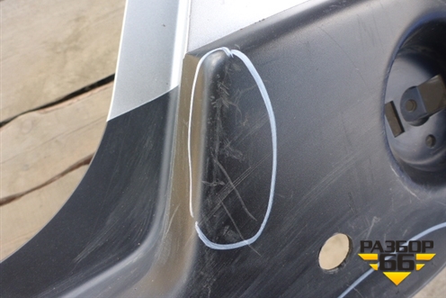 Бампер задний (под парктроник) (85022JU14H) для Nissan X-Trail (Т31) с 2007-2014г (Хтраил)