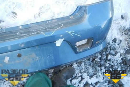 Бампер задний (после 2009г) (8200752683) для Renault Logan с 2004-2015г