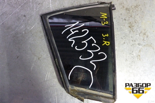 Стекло двери задней правой форточка (седан) (BBM572661A) для Mazda Mazda 3 (BL) с 2009-2013г