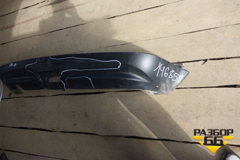 Юбка заднего бампера (до 2014г) (850B21KA1A) для Nissan Juke (F15) с 2010-2019г (Жук)