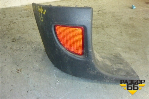 Накладка заднего бампера левая (8200150631) для Renault Kangoo с 2003-2007г