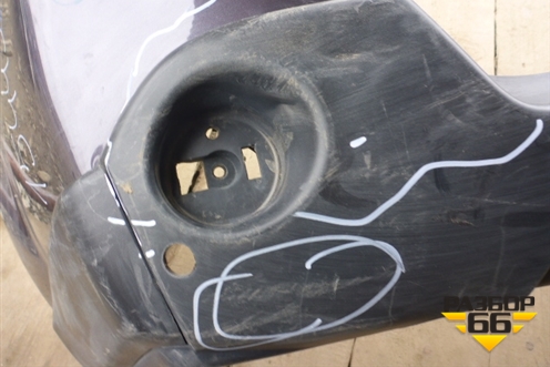 Бампер задний (под парктроник) (85022JU14H) для Nissan X-Trail (Т31) с 2007-2014г (Хтраил)