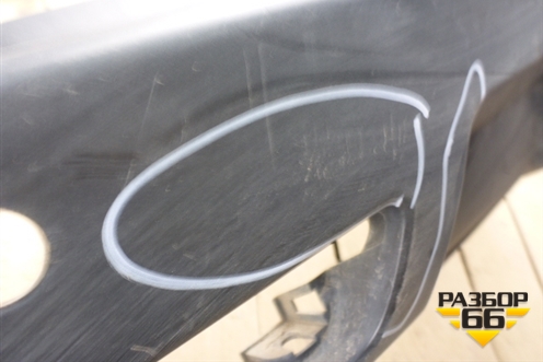 Бампер задний (под парктроник) (85022JU14H) для Nissan X-Trail (Т31) с 2007-2014г (Хтраил)