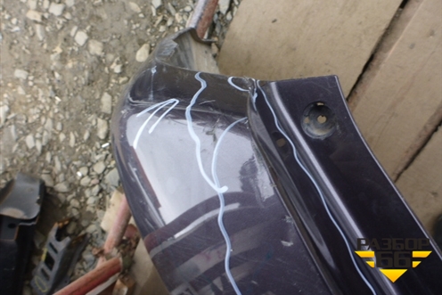 Бампер задний (под парктроник) (85022JU14H) для Nissan X-Trail (Т31) с 2007-2014г (Хтраил)