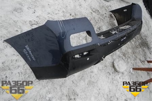 Бампер задний (под парктроник) (5215948170) для Toyota Highlander с 2007-2013г (Хайлендер)