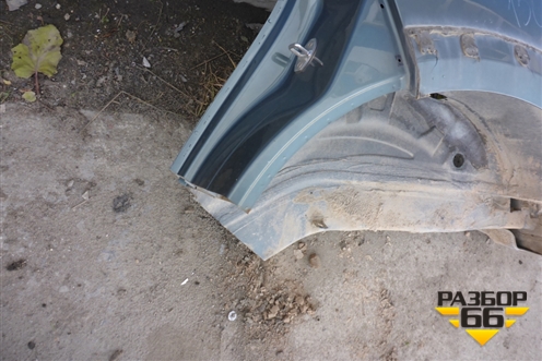 Крыло заднее левое для Volkswagen Touareg c 2002-2010г