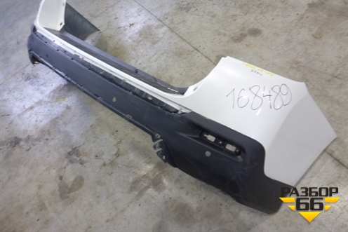 Бампер задний (под парктроник) (5215948170) для Toyota Highlander с 2007-2013г (Хайлендер)