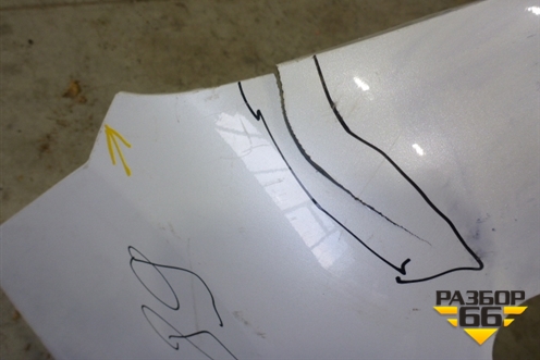 Бампер задний (под парктроник) (5215948170) для Toyota Highlander с 2007-2013г (Хайлендер)