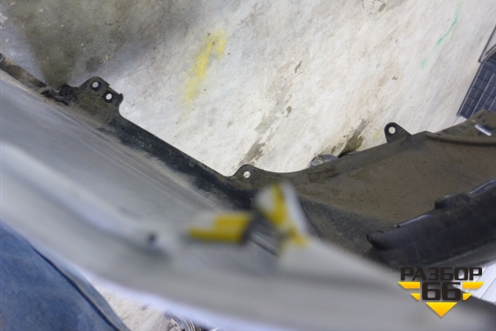 Бампер задний (под парктроник) (5215948170) для Toyota Highlander с 2007-2013г (Хайлендер)