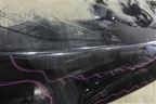 Юбка заднего бампера (под парктроник) (3T5807521A) для Skoda Superb с 2008-2015г