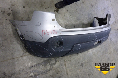 Бампер задний (85022JD00H) для Nissan Qashqai (J10E) с 2006-2013г (Кашкай)