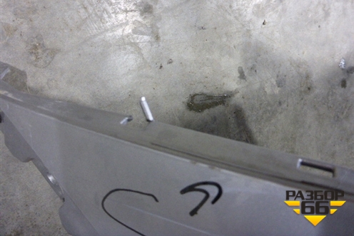 Бампер задний (85022JD00H) для Nissan Qashqai (J10E) с 2006-2013г (Кашкай)