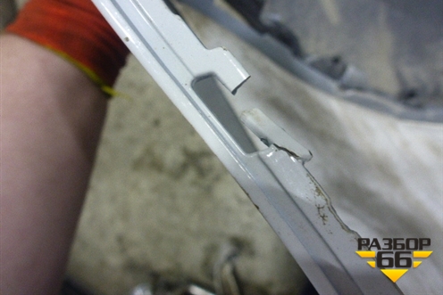 Бампер задний (Под парктроник) для Volkswagen Tiguan с 2011-2016г (Тигуан)