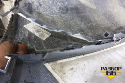 Бампер задний (Под парктроник) для Volkswagen Tiguan с 2011-2016г (Тигуан)