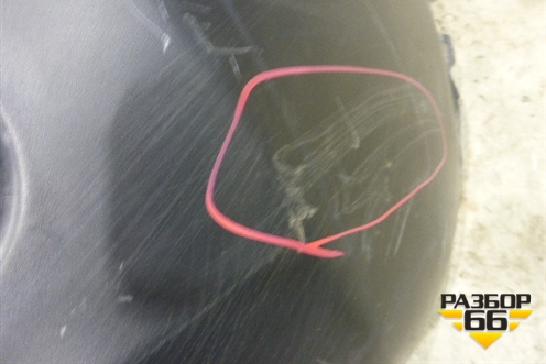 Бампер задний (85022JD00H) для Nissan Qashqai (J10E) с 2006-2013г (Кашкай)