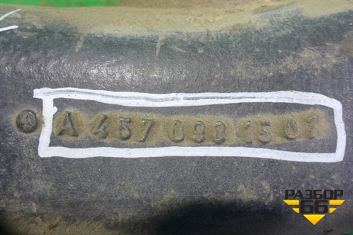 Патрубок интеркулера силуминовый  (A4570981507) для Mercedes Benz  TRUCK Axor 2 с 2004г