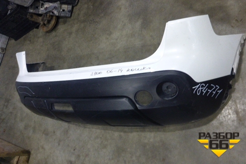 Бампер задний (85022JD00H) для Nissan Qashqai (J10E) с 2006-2013г