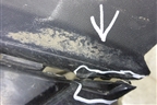 Юбка переднего бампера (внедорожный) (5N0807903K) для Volkswagen Tiguan с 2011-2016г