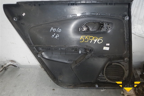Обшивка двери задней правой под электрику (6RU867212) для Volkswagen Polo (седан) с 2010г
