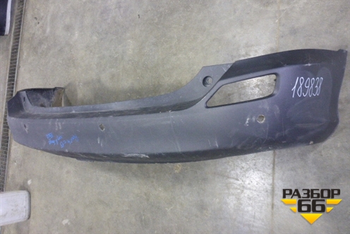 Бампер задний (до 2015г под парктроник) (5215942190) для Toyota Rav-4 с 2012-2019г (Рав 4)