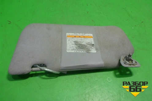 Козырёк солнцезащитный правый (правый руль) для Nissan Primera (P12E) с 2001-2008г