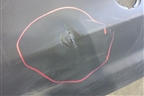 Бампер задний (под парктроник) (KD4750221) для Mazda CX 5 с 2012-2016г (СХ5)