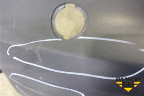 Бампер задний (под парктроник) (KD4750221) для Mazda CX 5 с 2012-2016г (СХ5)