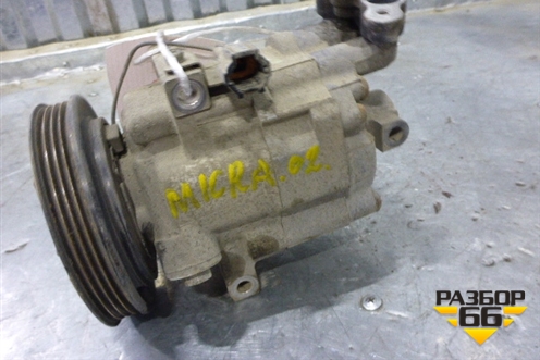 Компрессор кондиционера (92600AX80A) для Nissan Micra (К12Е) с 2002-2010г