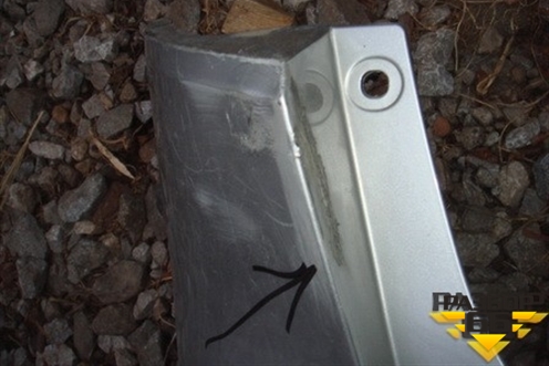 Бампер задний (под парктроник) (85022JD00H) для Nissan Qashqai (J10E) с 2006-2013г (Кашкай)