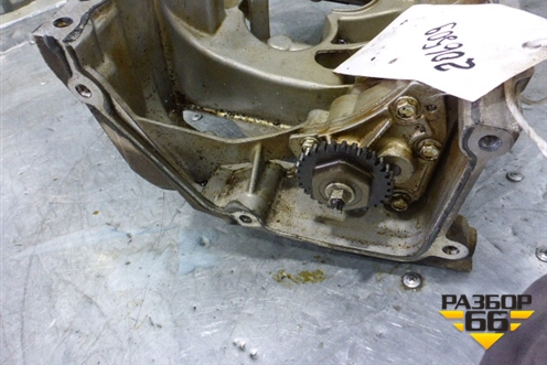 Поддон двигателя масляный (силуминовый 1.6л HR16) для Nissan Qashqai (J10E) с 2006-2013г