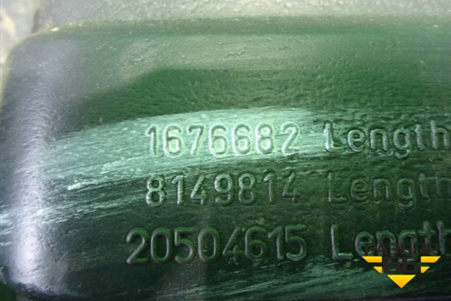 Воздухозаборник наружный  (850мм) (1676682) для Volvo  TRUCK FH с 2002-2008г