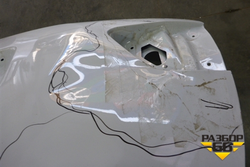 Дверь багажника без стекла (901003KA2A) для Nissan Pathfinder (R52R) с 2012-2020г