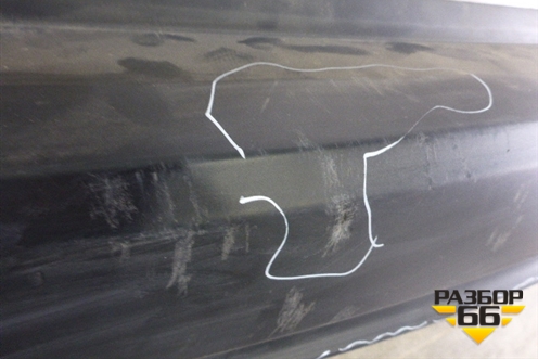 Бампер задний нижняя часть (до 2015г) (71501T1GZZ00) для Honda CR-V(RM) с 2012г (ЦРВ СРВ) 