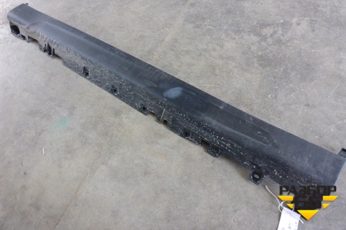 Накладка на порог наружная левая (новая) (51177294375) для BMW X5 F15 с 2013г (Х5 Ф15)