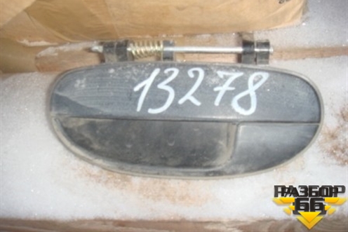 Ручка наружная двери задней левой для Chevrolet Lanos с 2004г (96226329)
