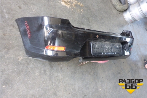 Бампер задний (после 2009г под парктроник) (8200752683) для Renault Logan с 2004-2015г